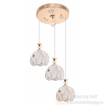 Đèn thả bàn ăn Ø300*H900, LED 12W*3 NB 1262/3